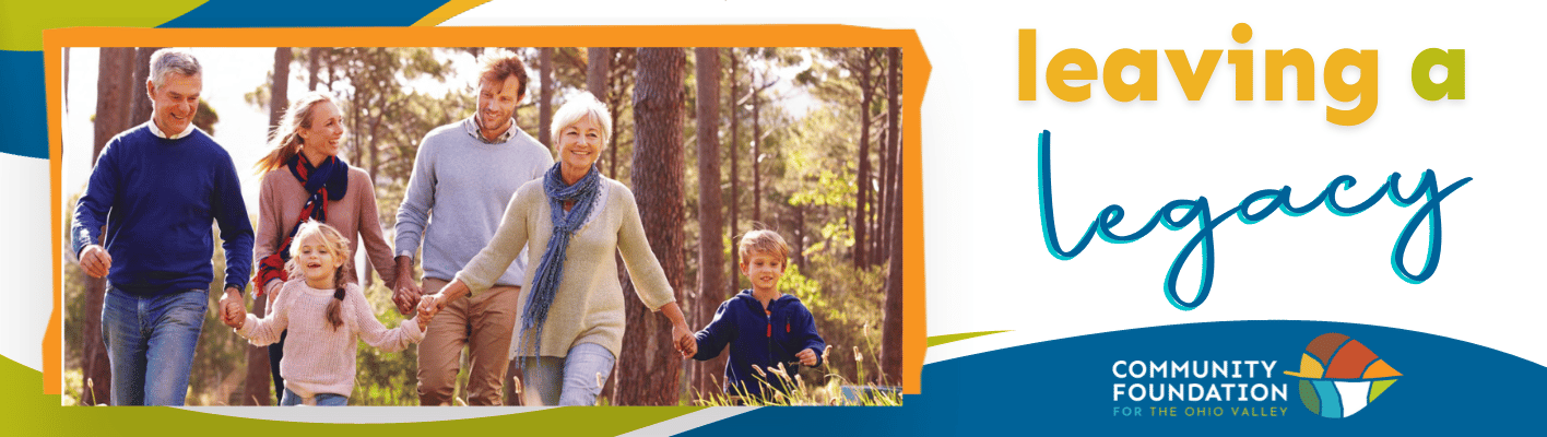 Leaving a legacy. Three generations of family members holding hands and laughing.